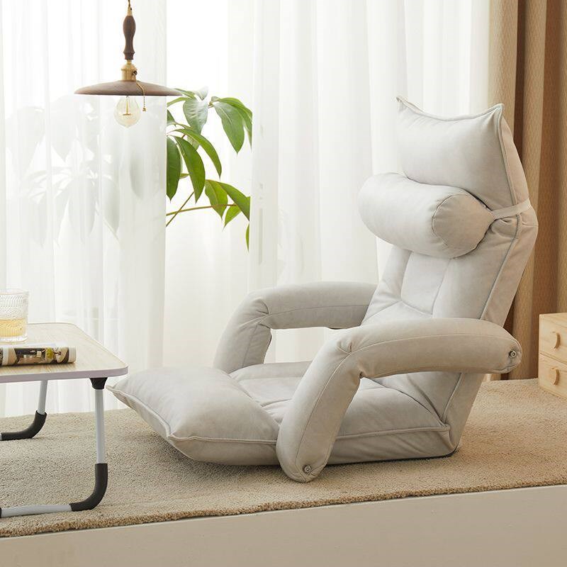 简约懒人沙发单人可躺可睡小户型多功能沙发阳台躺椅带扶手沙发