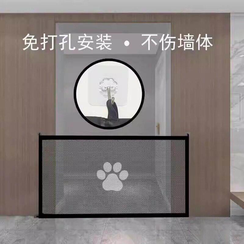楼梯护栏儿童安全门栏防护栏婴儿门栏隔断门宝宝宠物安全围栏门网