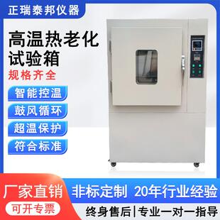 橡胶塑料电线电缆小型热老化测试箱 高温热空气老化试验箱换气式