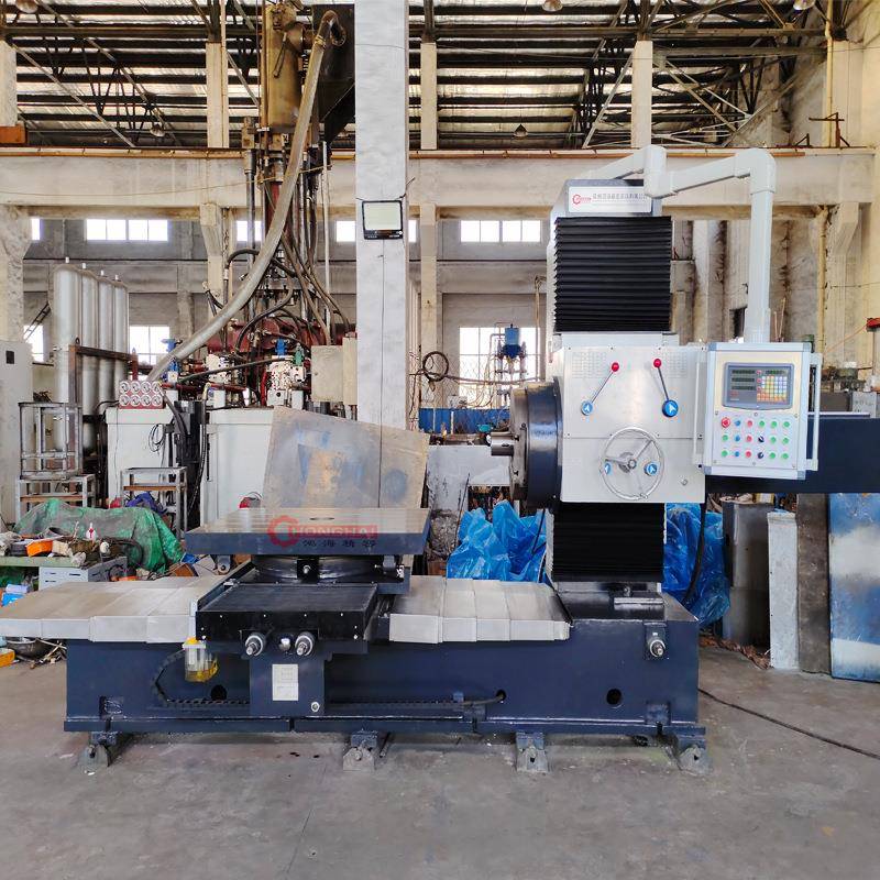 TPX611B卧式数显铣镗床不锈钢工作台防护罩镗孔加工机床