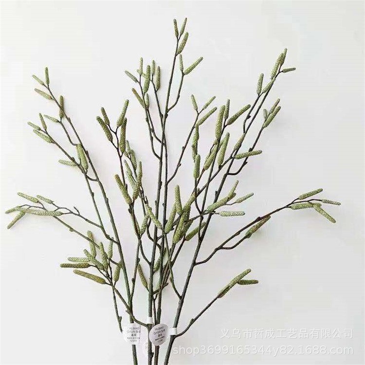 复古仿真花桑果假花果实室内客厅卧室电视柜花瓶插花花艺装饰摆设