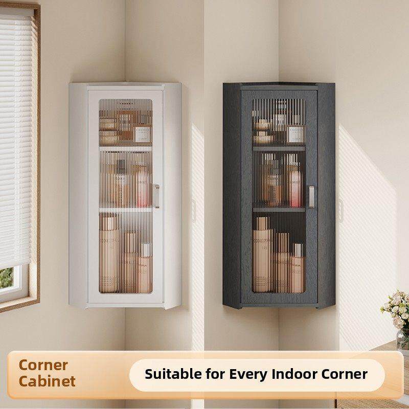 卫生间卫生间储物柜壁挂式墙壁化妆品脸盆卫生间储物架壁柜,家庭/个人清洁工具,浴室角架/置物架,淘宝优惠券,粉丝福利购,淘宝优惠卷