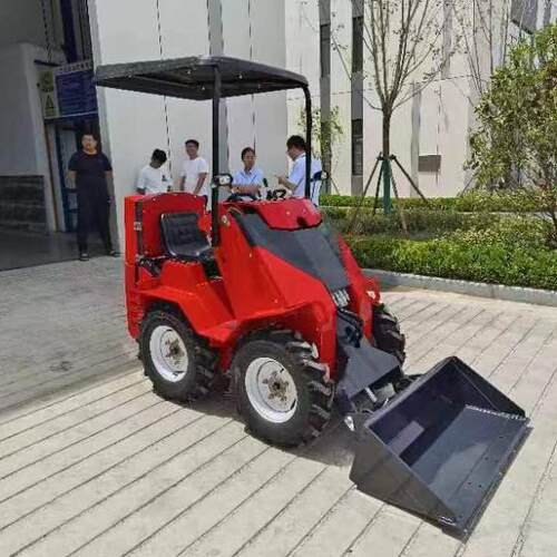 小型座驾式滑移装载机 农用装载卸货车 农用装载养殖场饲料投放车