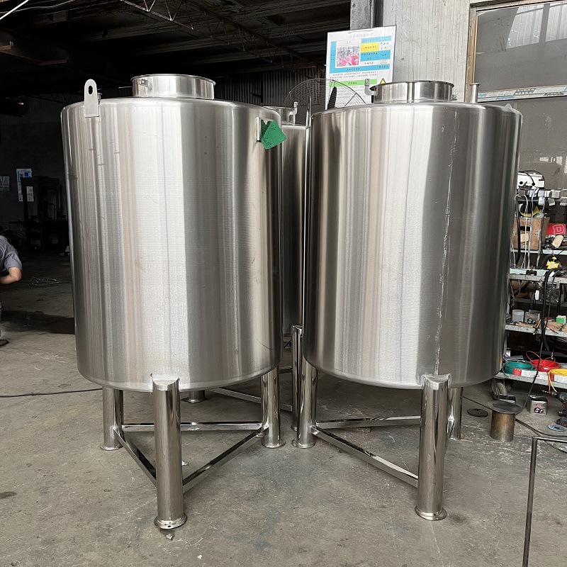 不锈钢压力真空罐储存罐立式304不锈钢储罐 化学储液罐加热可移动