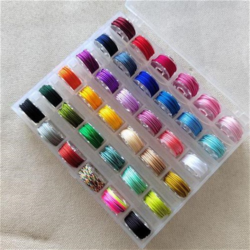 迷你72号玉线套装编织手绳手链编织绳吊坠线DIY材料线材