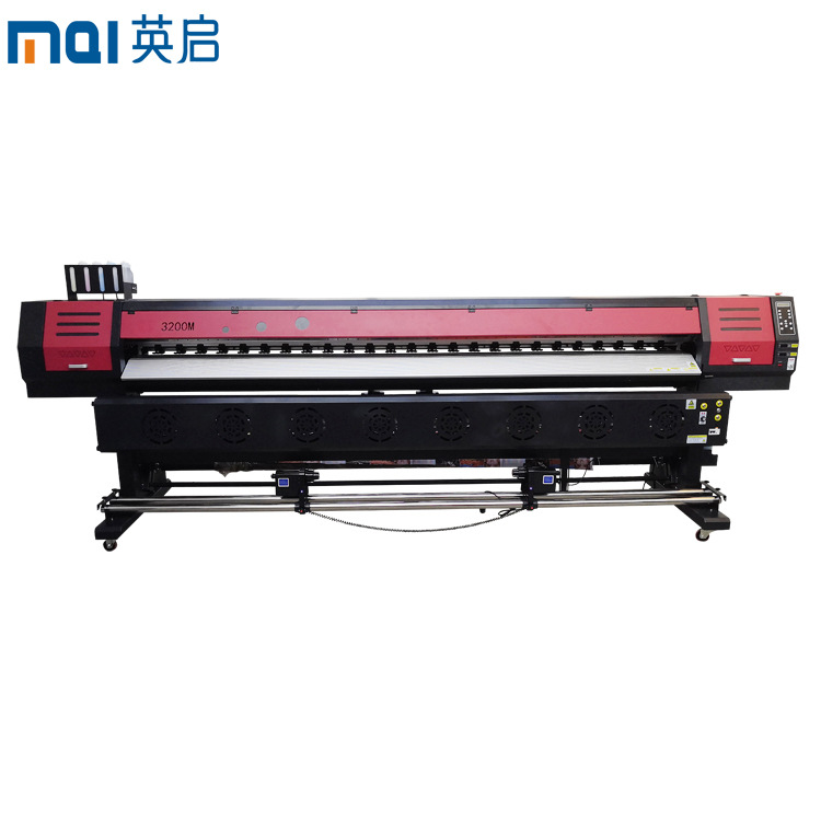 广东3.2米宽幅四头高速打印机XP600喷头喷绘写真机数码打印机
