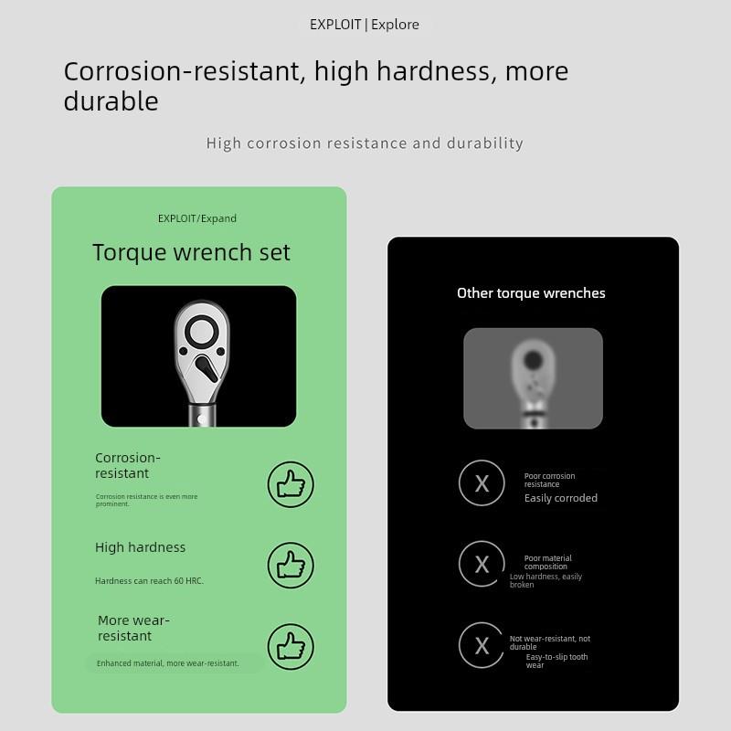 精选德国进口自行车扭力扳手公路自行车单车内六角头套筒5nm