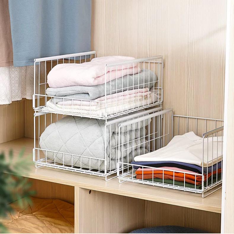 衣柜储物分层分区抽屉式衣柜储衣分区柜组织者柜内置架