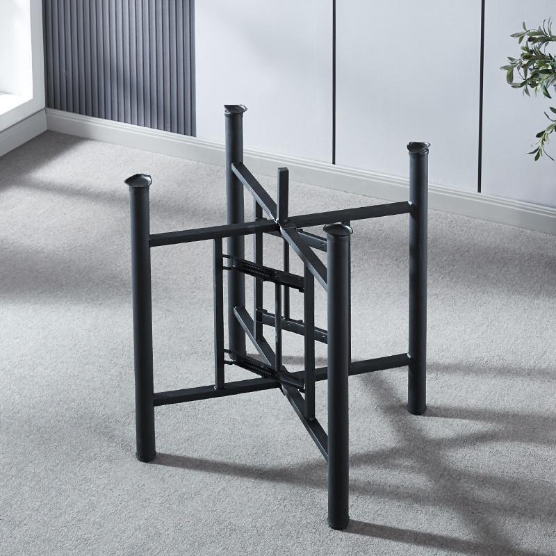 大圆桌桌脚桌腿桌架支架餐桌脚架简易可折叠铁艺折叠伸缩架子桌腿