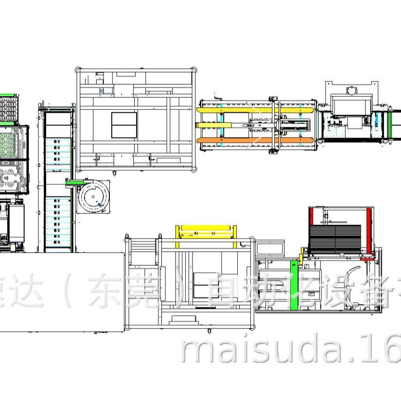 上下料工业机器人复合协作产线非标全自动化设备设计非标定制