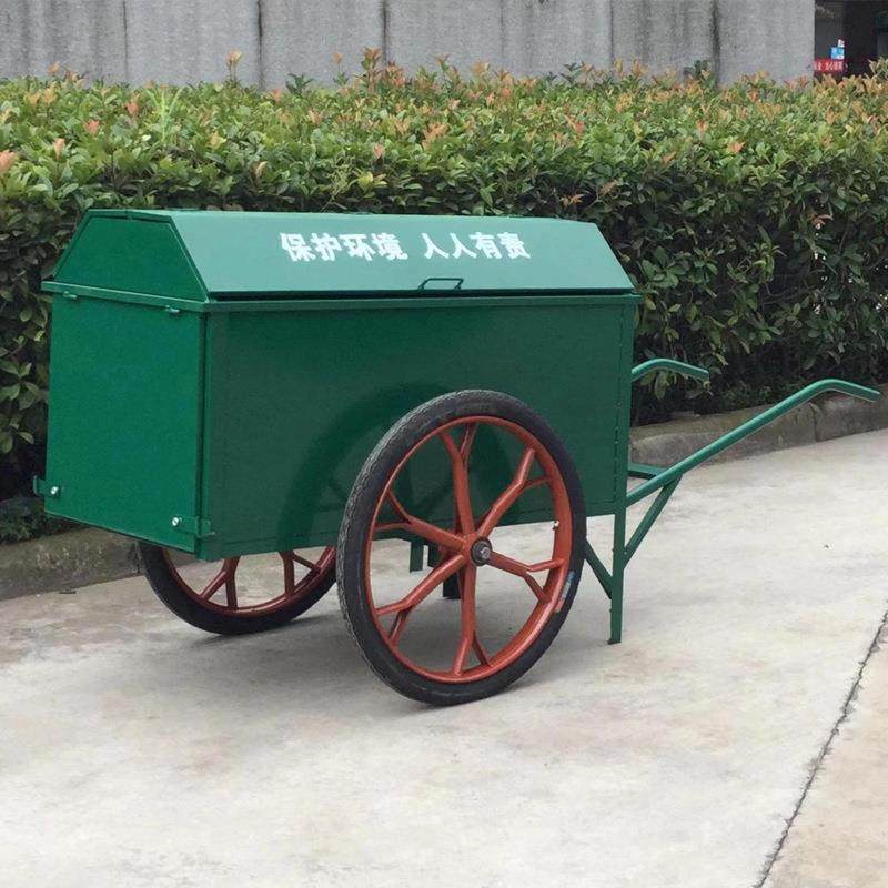 垃圾车环卫手推户外人力二轮铁质清洁垃圾清运车物业小区挂车直供,住宅家具,垃圾筒,淘宝优惠券,粉丝福利购,淘宝优惠卷
