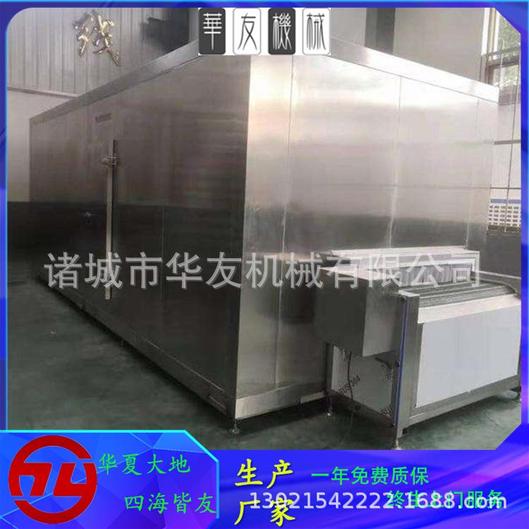 鳕鱼片大虾等速冻设备全自动隧道式速冻机