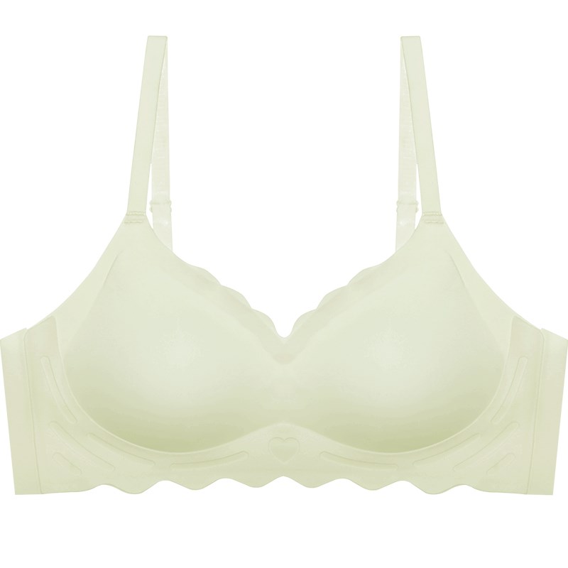 无痕内衣女夏季薄款小胸聚拢无钢圈收副乳少女舒适运动文胸罩夏天