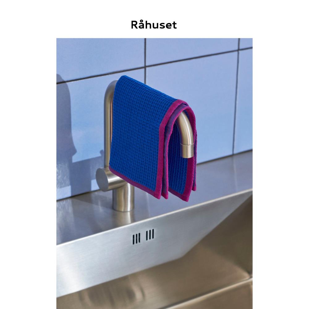 【限定】Rahuset HAY洗碗布抹布毛巾 彩色有机棉 北欧正品