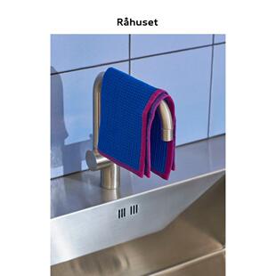 【限定】Rahuset HAY洗碗布抹布毛巾 彩色有机棉 北欧正品