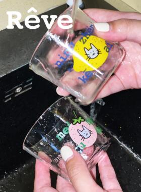 Reve白日梦玻璃双杯冷冲泡壶礼盒套装水杯果汁杯生日礼物的男孩和