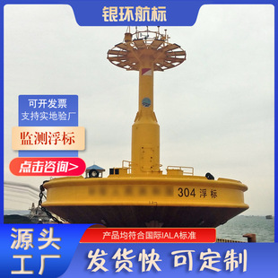银环航标 工厂定制福建大型十米海洋监测浮标气象水质实时监控
