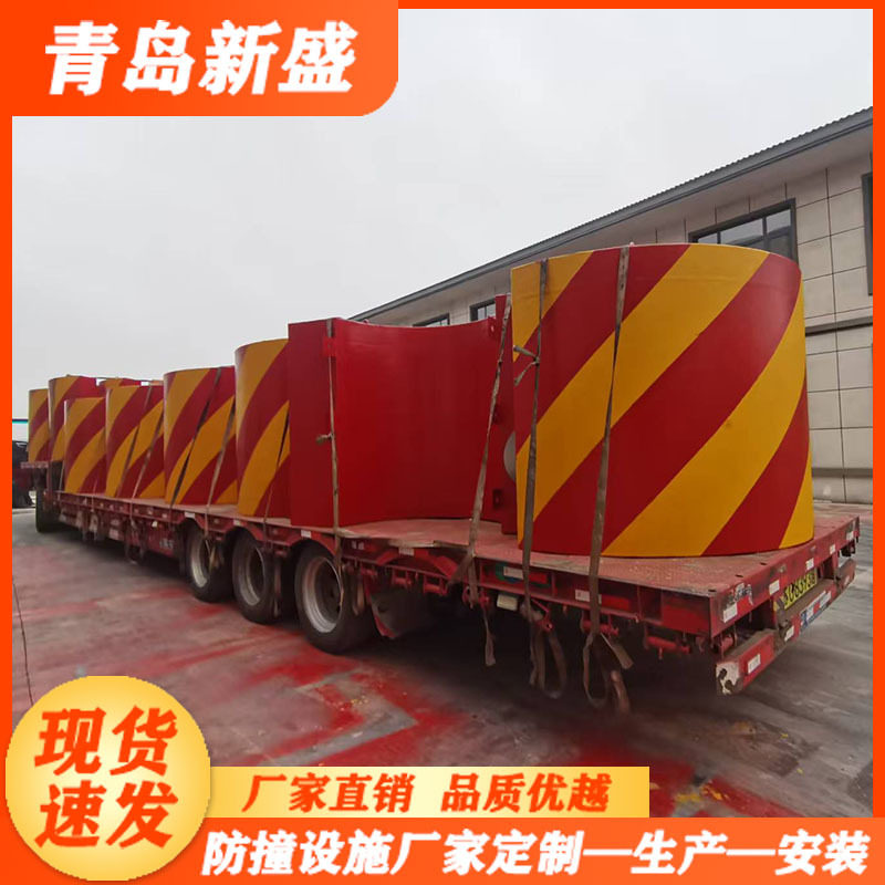 固定式桥墩防撞设施 钢覆复合材料 聚氨酯发泡防撞护舷消能装置