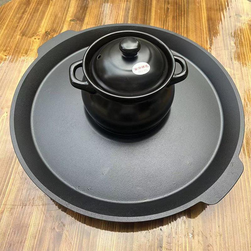 贵州铸铁网红商用摆摊酸汤烙锅