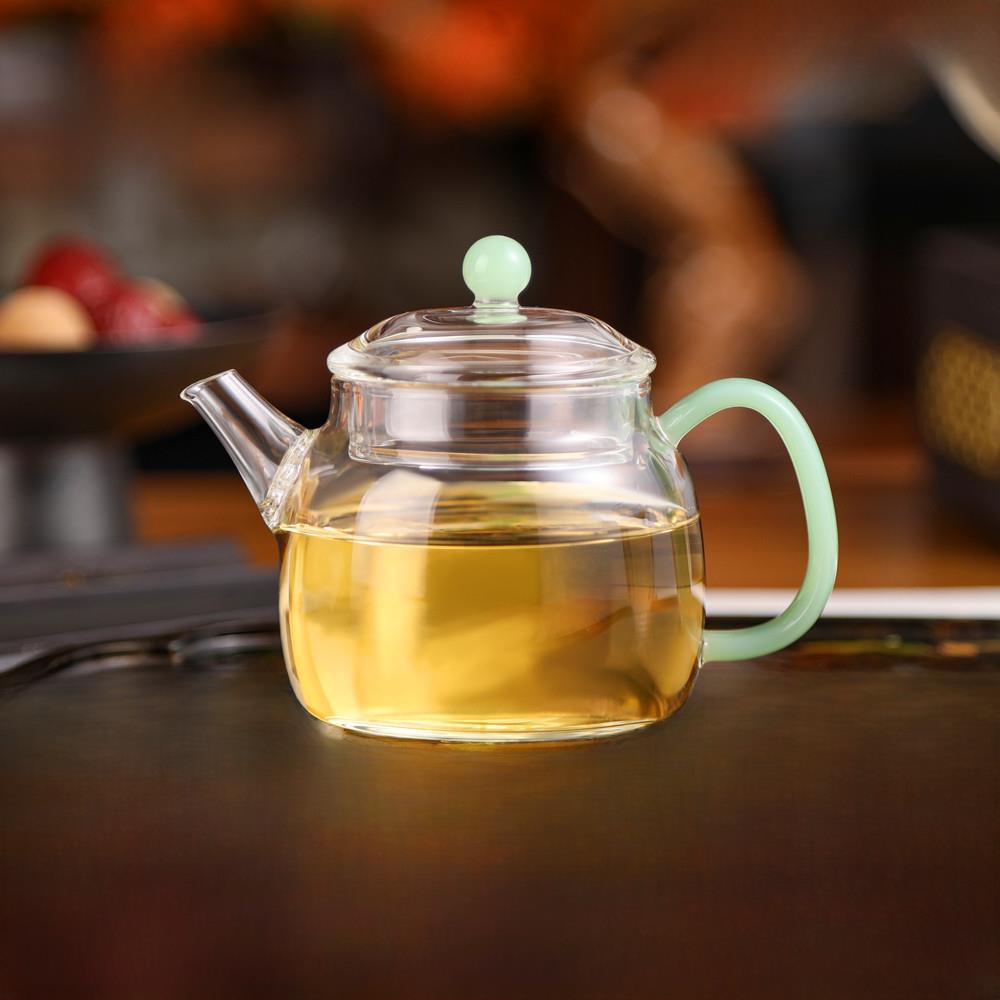 和琦生活茶具2024新产品高硼硅耐热玻璃手工器皿延辰壶延庆壶