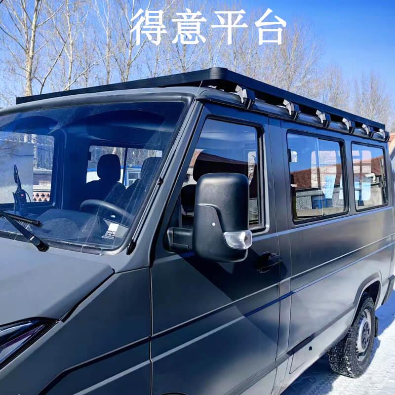 依维柯得意A40，A35专用车顶行李框行李架货架改装载重车顶架天幕
