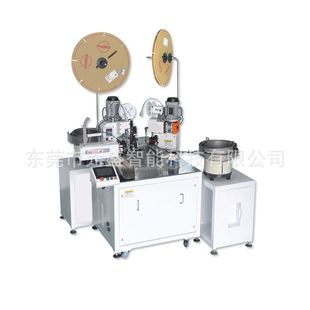 自动双头穿透明护套端子机 单头双头胶壳机 全自动端子机