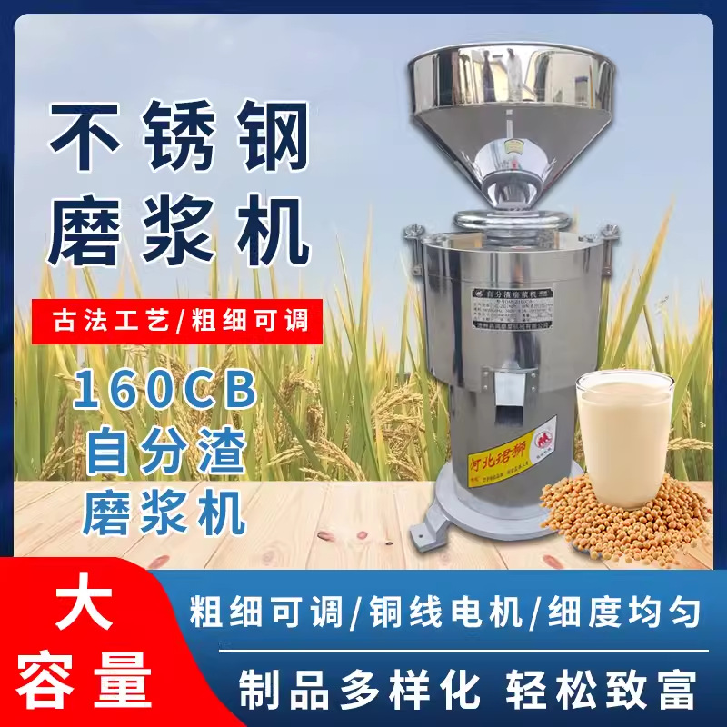 沧州昌鸿珺狮兴狮昌达牌DM-Z160CB3000W国标铜线浆渣分离式磨浆机