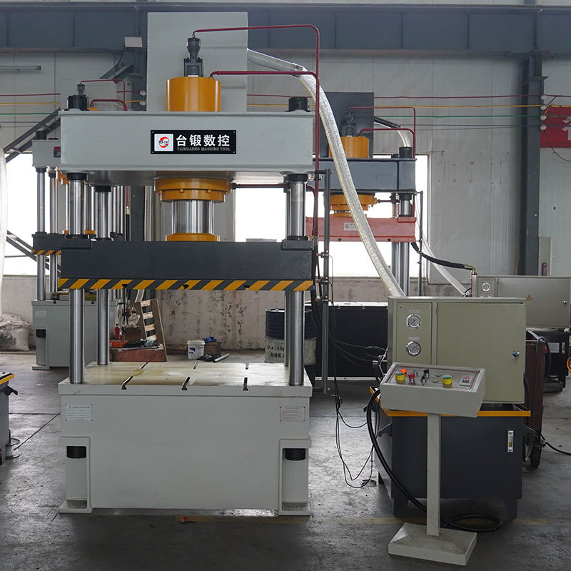 63吨毛毡加热定型液压机100T四柱油压机汽车内饰热压成型压力机