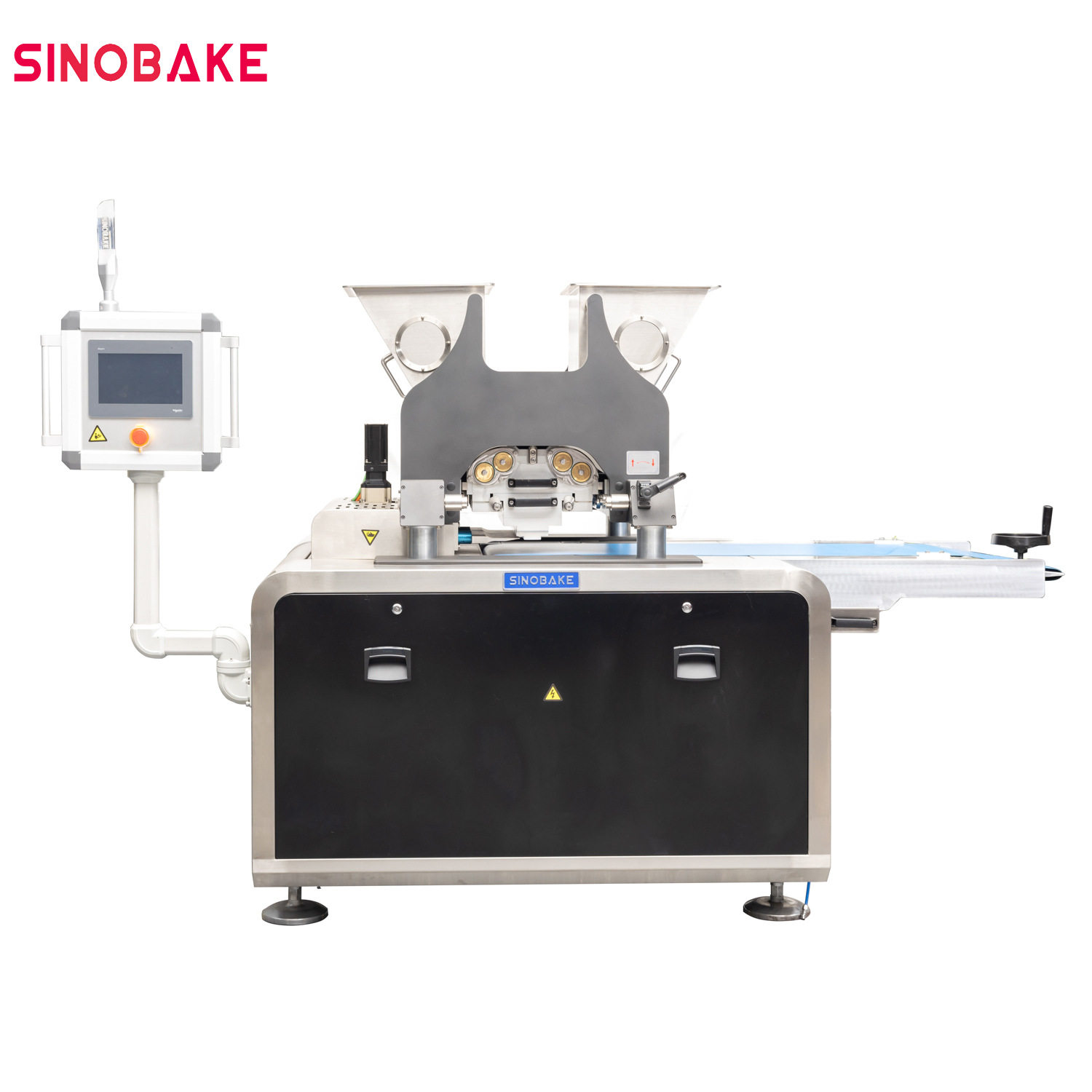 厂家制作多功能曲奇生产线全伺服全功能曲奇机双色包馅食品设备