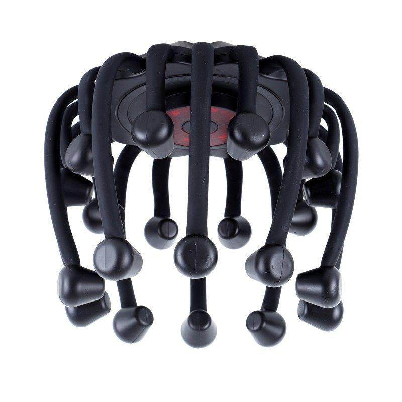 头部按摩器八爪鱼20爪电动头皮按摩头痛缓解母亲节送妈妈礼物实用