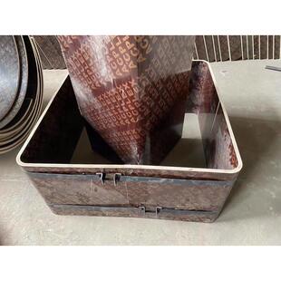 工地建筑圆柱新型圆弧倒角柱模板带圆角方形模具定制木模方形柱子