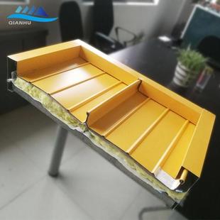 0.7mm铝镁锰屋面板 图书馆65-430直立锁边金属屋面系统 厂家直销