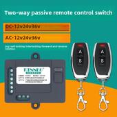 直流交流12v24v36v两路2路二路无线遥控开关正反转点动继电器模块