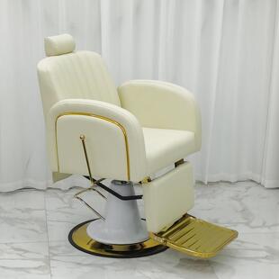 外贸出口理髲店刮胡子放倒椅子发廊专用美发椅子现代烫染区剪发椅