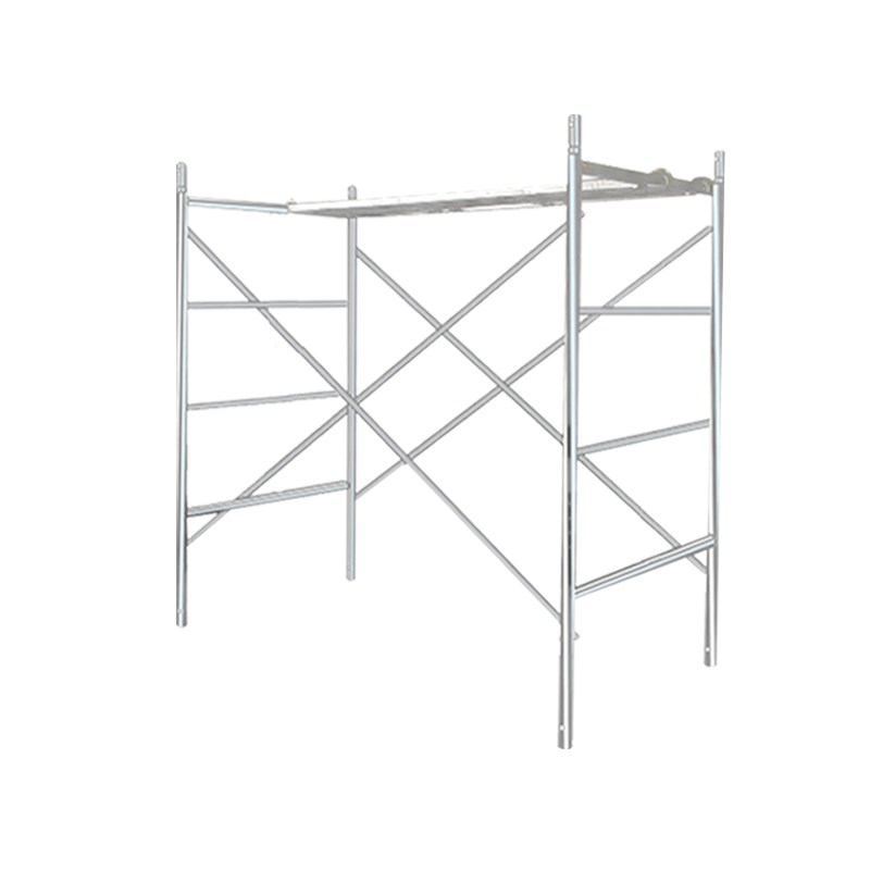 热镀锌可移动脚手架工程梯形四杠型门式架子活S动架家用装修施工