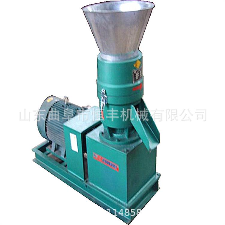 江苏电动棉籽皮使用制粒机两相电养殖饲料颗粒机平模造粒设备