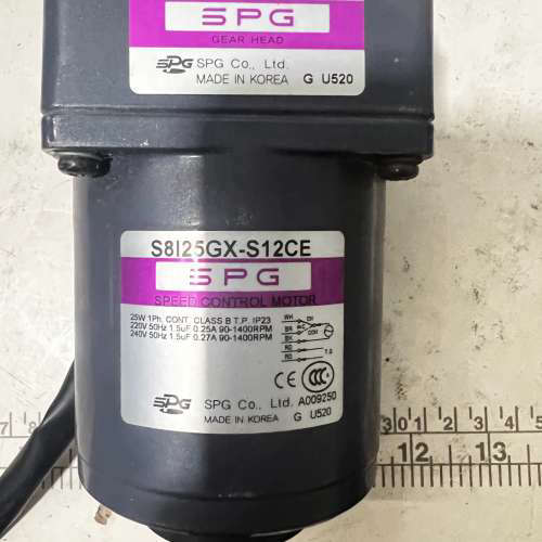 韩国SPG原装25w调速电机套装，型号S8KA15B1配S8议价