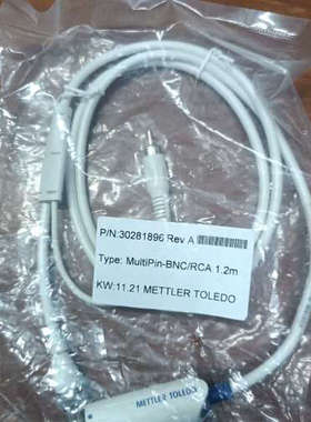 梅特勒托利多InLab电极电缆ISM货号30281896 配议价