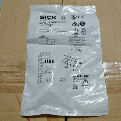 全新现货西克SICK接近传感器IMB12-04BPSVC0K议价
