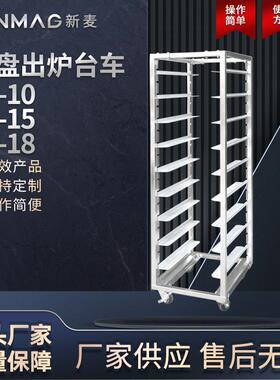 官方R1-10/15/18单盘出炉台车轻巧便捷厨房烘焙设备