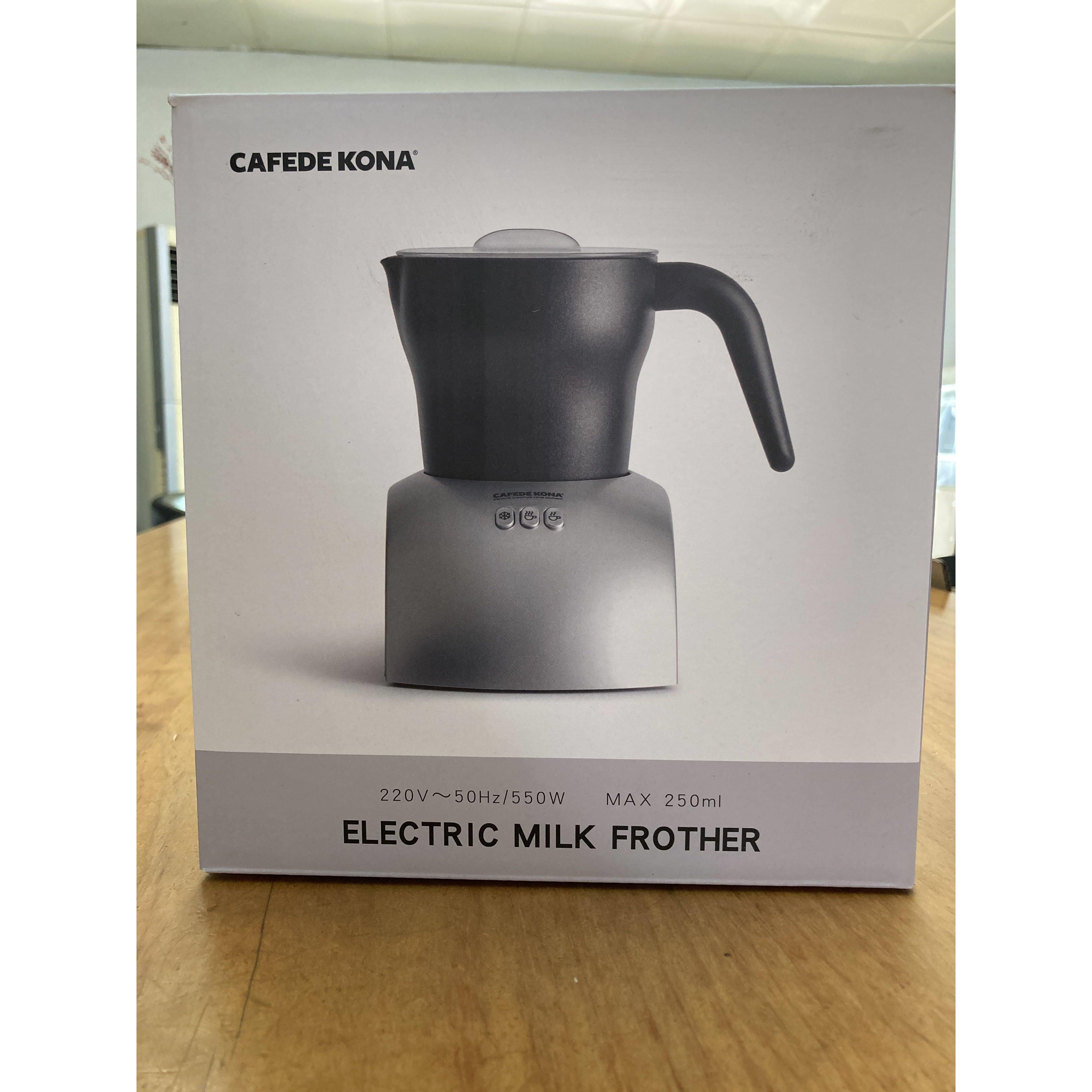 电动冷热打奶器 奶泡机 发泡器 磁旋奶泡壶