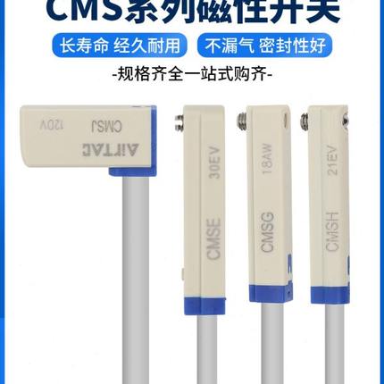 亚德客气缸感应器磁性接近开关二线DMSG CMSG CMSJ CMSH DMSH-020