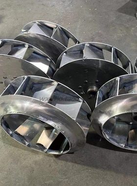 304不锈钢风机风叶 4-72风机叶轮 风机配件 不锈钢叶轮3.2A3.6A4A