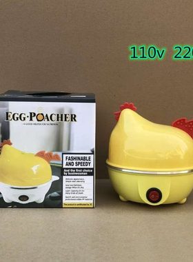 多功能双层蒸蛋器家用煮蛋器110V小家电美规欧规日规迷你早餐机