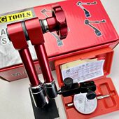 桂林磁力表座带磁百分表头磁性座一套校正精密万向大表座强磁整套