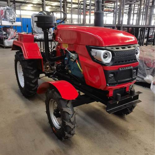 农用大棚果园多功能四驱轮式微耕机打地开沟柴油耕地机旋耕机