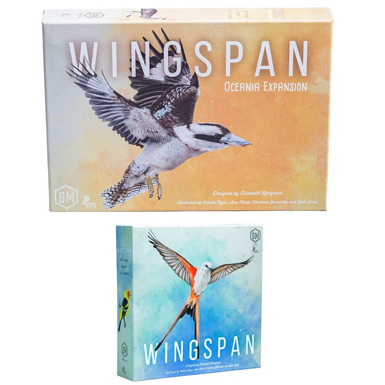 Wingspan 蜂鸟全英文聚会策略游戏卡牌 azul Stonemaier Oceania