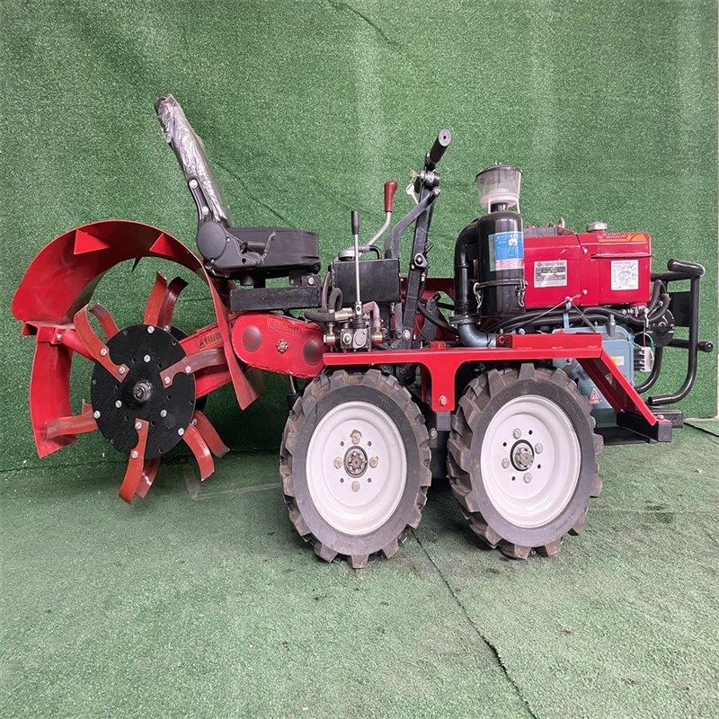 乘坐式履带式微耕机小型四驱农用柴油旋耕机大棚果园田园开沟松土,农机/农具/农膜,耕种机械/微耕机/开沟机,淘宝优惠券,粉丝福利购,淘宝优惠卷