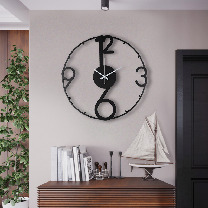 北欧钟表挂钟时钟现代简约大气客厅家用时尚创意装饰个性挂墙挂表