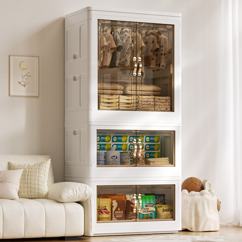 免安装儿童衣柜卧室家用婴儿收纳柜专用小衣橱衣服储物收纳箱